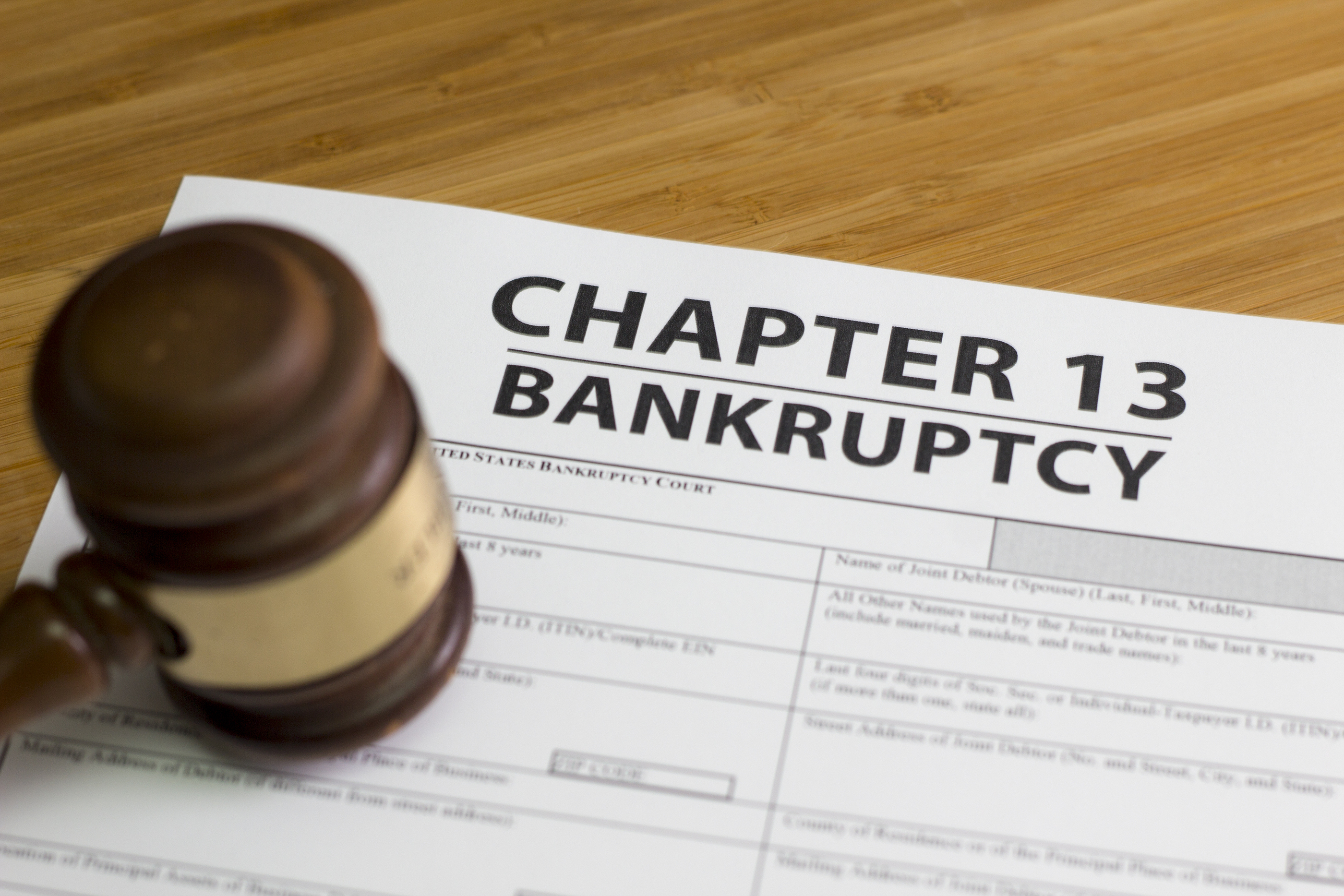 Government Documents for filing bankruptcy Chapter 13